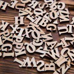 Wooden Letters